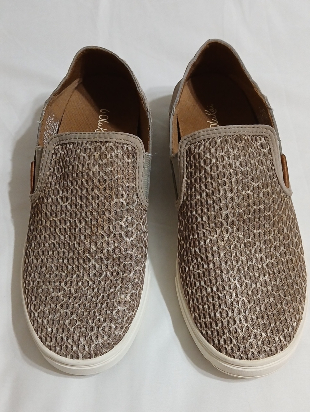 Women's Slip-On Olukai Sneakers in Taupe